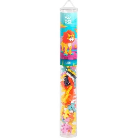 Plus Lion Tube 100 Piece Construction Kit – image 1