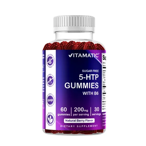 5-HTP Gummies with B6, Natural Berry – image 1