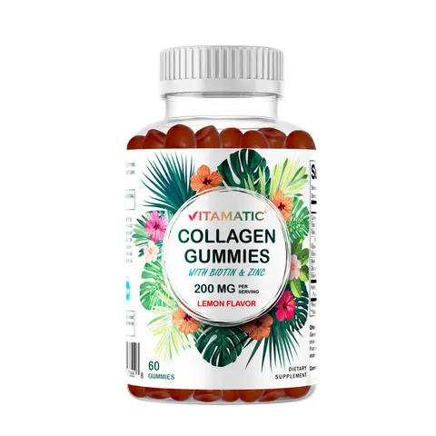 Collagen Gummies With Biotin & Zinc, Lemon – image 1