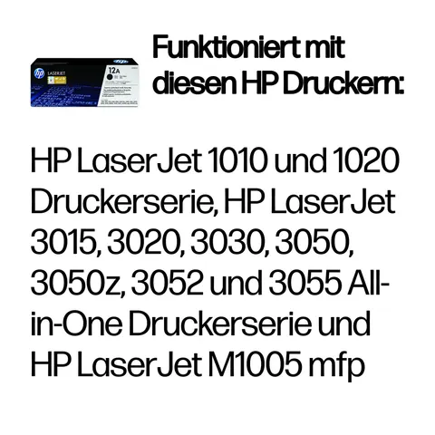 HP 12A (Q2612A) - Schwarz - Toner – Bild 1