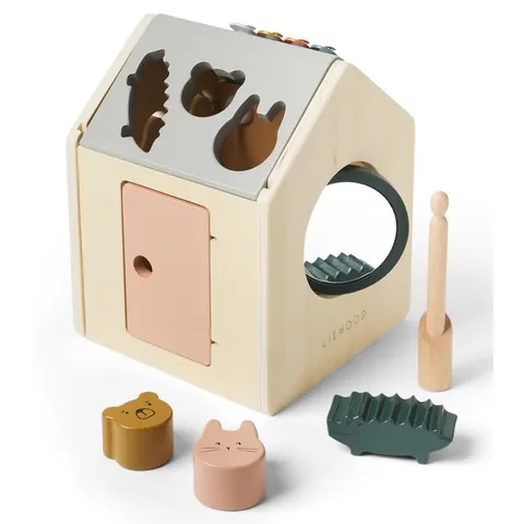 Liewood Cube d'activités Lucas Tuscany rose multi mix taille unique – image 1