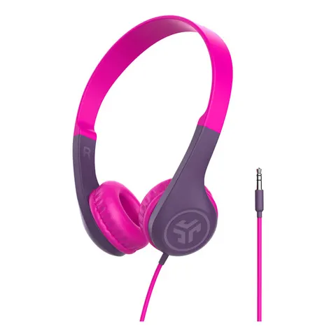 JBuddies Pop Wired pink On-Ear Kinderkopfhörer – Bild 1