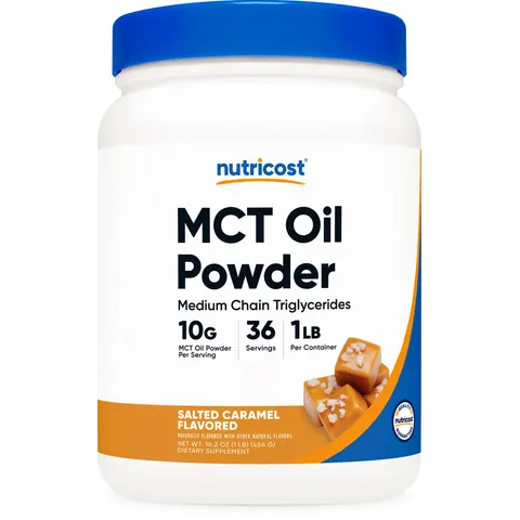 MCT Oil Powder, Salted Caramel – image 1