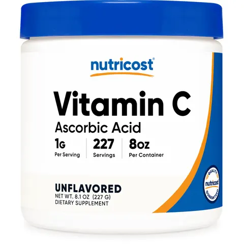 Nutricost, Vitamin C, Unflavored, 8.1 oz (227 g) – image 1