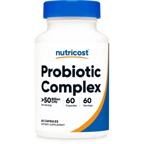Nutricost, Probiotic Complex, >50 Billion CFU, 60 Capsules – image 1