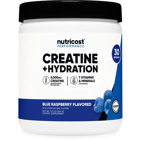 Performance, Creatine + Hydration, Blue Raspberry – image 1