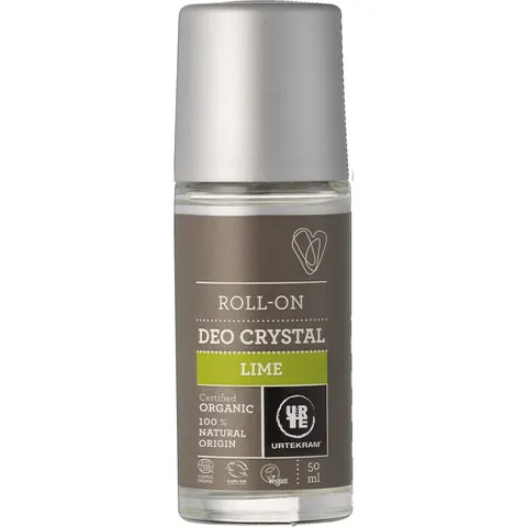 URTEKRAM Desodorante Roll-on Lima 50 ml – imagen 1