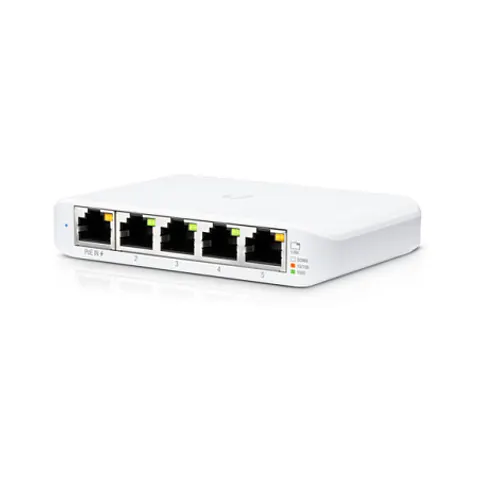 Ubiquiti UniFi Flex Mini 5-Port Switch – Weiß – Bild 1