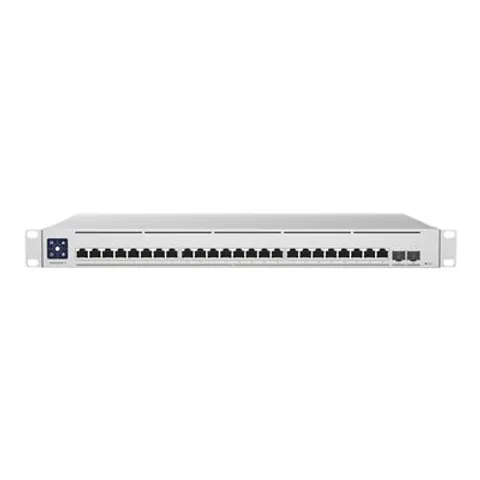 UBIQUITI USW-ENTERPRISEXG-24 Switch – Silber – Bild 1