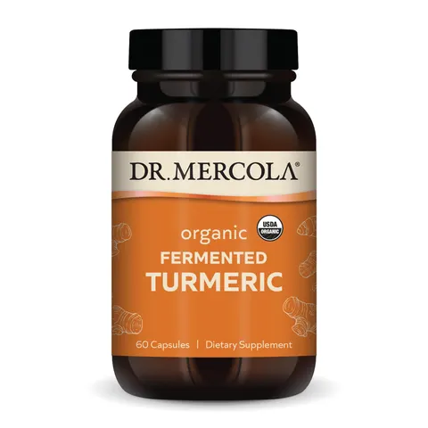 Dr. Mercola, Fermented Turmeric, 60 Capsules – image 1