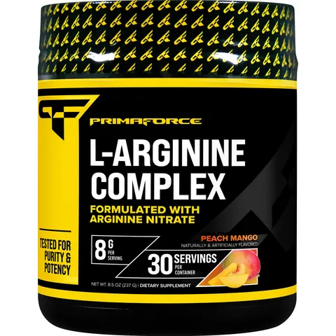 Primaforce, L-Arginine Complex, Peach Mango, 8.5 oz (237 g) – image 1