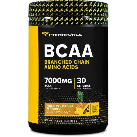 Primaforce, BCAA, Pineapple Mango, 16.1 oz (450 g) – image 1