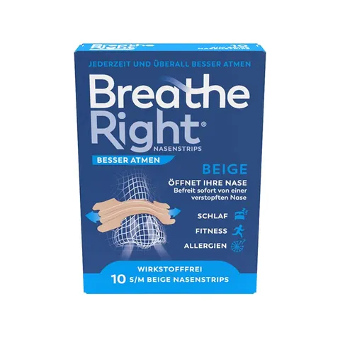 Besser Atmen Breathe Right Nasenstrips beige – Bild 1