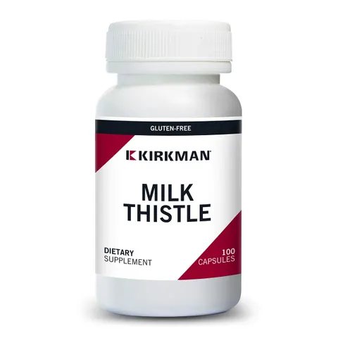 Kirkman Labs, Milk Thistle, 100 Capsules – image 1