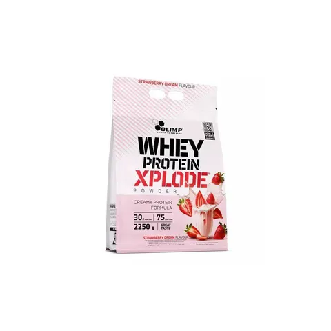 Whey Protein Xplode - 2250g - Erdbeere – Bild 1