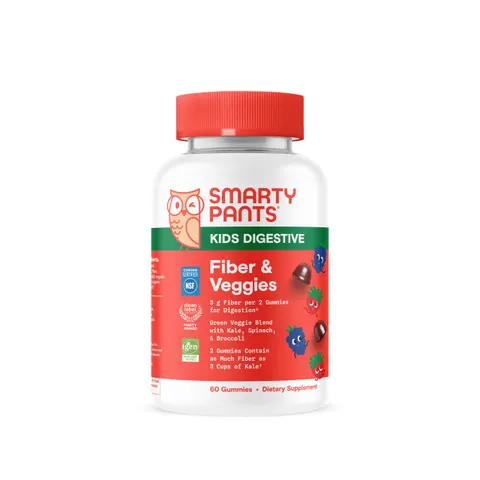 Kids Fiber & Veggies Gummies, Mixed Berry – image 1