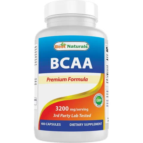 Best Naturals, BCAA, 400 Capsules – image 1