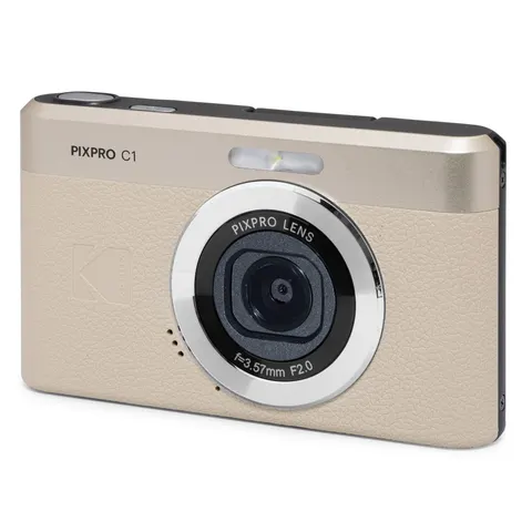 Kodak PIXPRO C1 COMPACT CAMERA MOBILE SCREEN C1 BEIGE – imagen 1