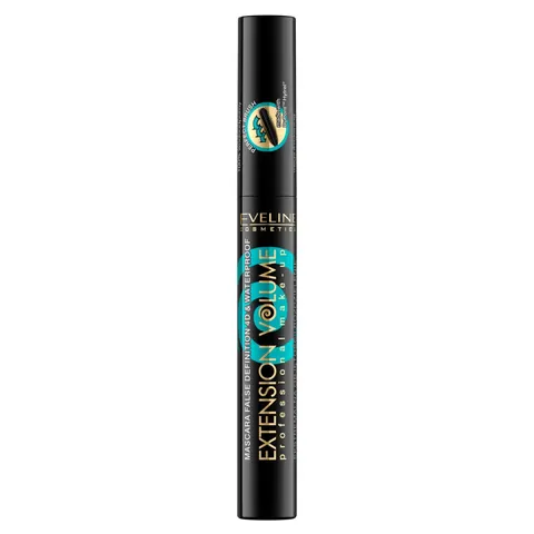 Eveline Cosmetics Extension Volume 4D False Definition Mascara Waterproof – afbeelding 1