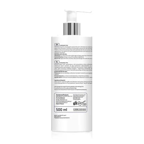 EXOSOMES PRO Biostimulating Toner with Plant Exosomes 500ml – image 1
