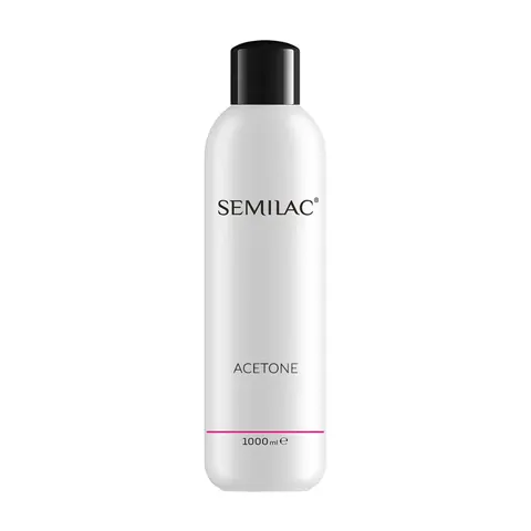 Semilac Acetone Nagellakremover, 1000 ml – afbeelding 1