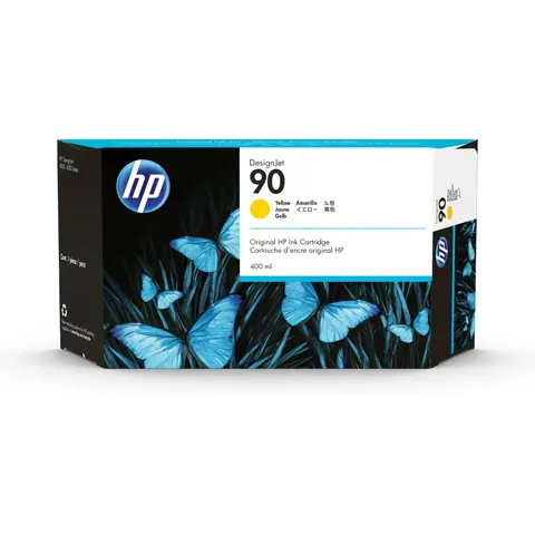HP 90 Cartucho de tinta amarillo (C5065A) – imagen 1