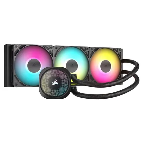 Corsair Nautilus 360 RS ARGB Intel&AMD AIO Liquid CPU Cooler - Black – image 1