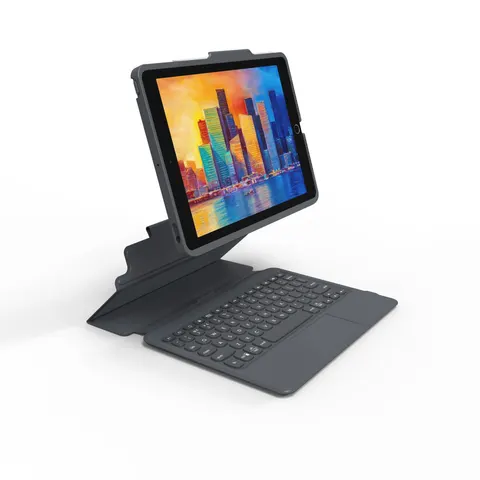 ZAGG Keyboard Pro Keys with Trackpad-Apple-iPad 10.2-Black/Gray-UK – image 1