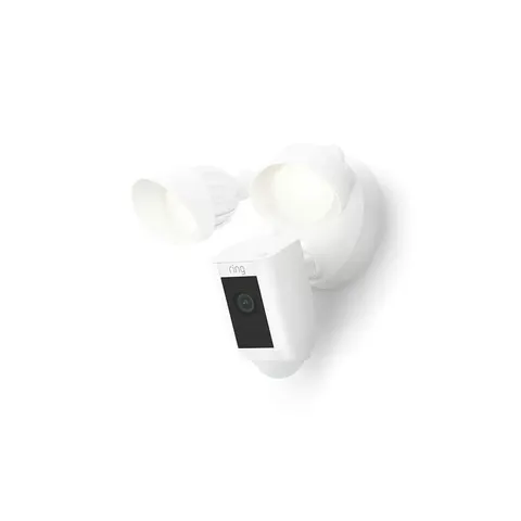 Ring Floodlight Camera Plus - Vaste aansluiting - Wit – afbeelding 1