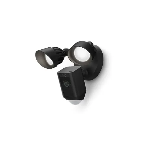 Ring Floodlight Wired Plus Cam Security Camera CCTV - Black – image 1