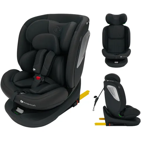 Kinderkraft Kindersitz I-GROW 2 PLUS – schwarz – Bild 1