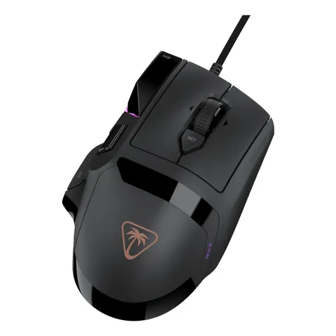 TURTLE BEACH Command Series MC3 Gaming-Maus, Kabelgebunden, 30000 DPI, Optisch mit Leuchtdioden, Schwarz – Bild 1