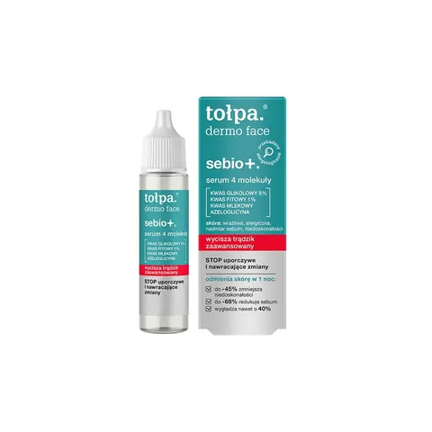 tołpa. sebio+. serum 4 molekuły, 20 ml – zdjęcie 1