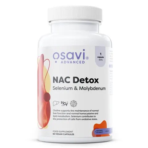 Osavi NAC Detox con selenio e molibdeno - 60Vcaps – immagine 1