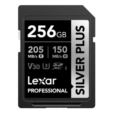 Karta pamięci Lexar Professional Silver Plus Sdxc 256GB – zdjęcie 1