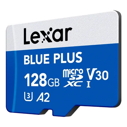 Lexar 128gb Microsdxc Plus-blue/white – immagine 1