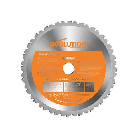 Ostrze piły tarczowej 210 mm 24T EVOLUTION – zdjęcie 1