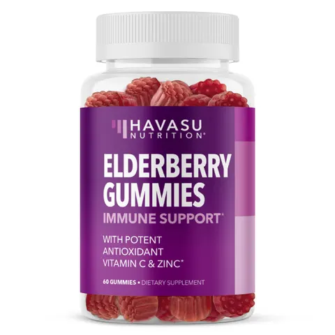 Havasu Nutrition, Premium Elderberry Gummies, 60 Gummies – image 1