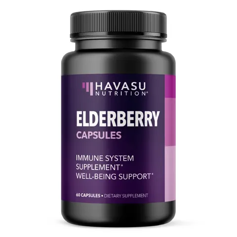Havasu Nutrition, Elderberry, 60 Capsules – image 1
