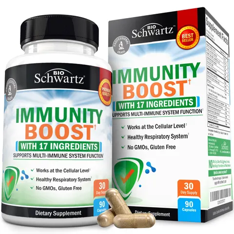 BioSchwartz, Clean & Ultra Pure Immunity Boost, 90 Capsules – image 1