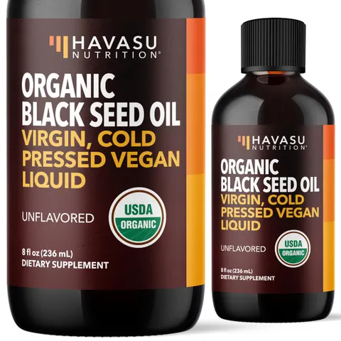 Organic Black Seed Oil, Unflavored – image 1