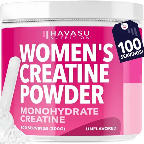 Creatine Powder For Women, Unflavored – image 1