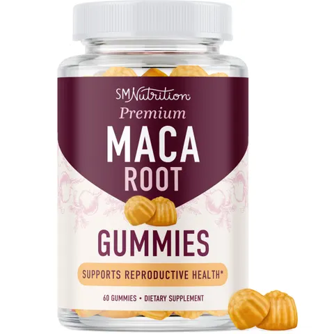 Premium Maca Root Gummies, Passion Fruit – image 1