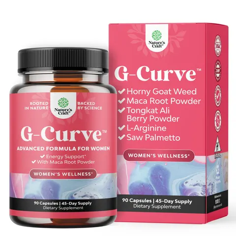 Nature's Craft, G-Curve, 90 Capsules – image 1