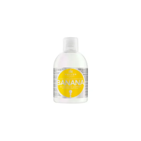 Kallos - Banana Fortifying Shampoo with Multivitamin Complex - 1000ml – afbeelding 1