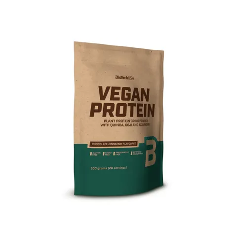 BiotechUSA Vegan Protein Vanilla Cookie 500 gr – image 1