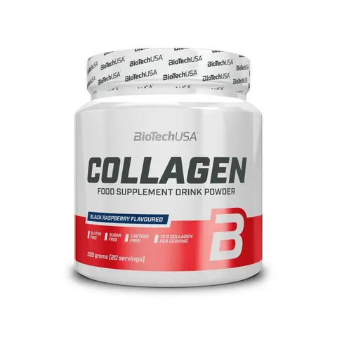 BiotechUSA Collagen Black Raspberry 300 gr – image 1