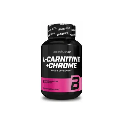 BiotechUSA L-Carnitin + Chrom 60 Kapseln – Bild 1