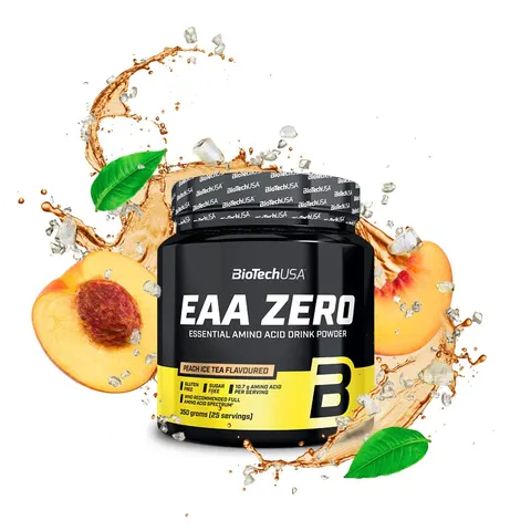 BiotechUSA EAA Zero Essentielle Aminosäuren 350 gr Eistee – Bild 1