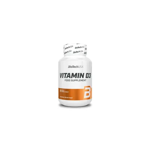 BIOTECH USA Vitamin D3 120 Compresse – immagine 1